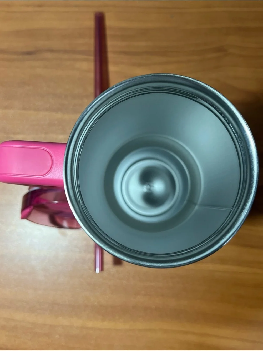 NEW Starbucks Exclusive 2024 Berry Pink Glitter Stanley Tumbler (40 oz.) - Picture 6 of 6